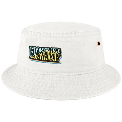 South Carolina Gamecocks White Relaxed Twill Bucket Hat White / S/M | League-Legacy