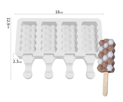 3D Honeycomb Silicone Molds for Baking DIY French Dessert Fondant