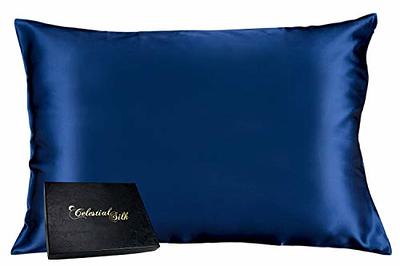  INSSL Silk Pillowcase for Women, Mulberry Silk Pillowcase for  Hair and Skin and Stay Comfortable and Breathable During Sleep Silk Pillow  Cases (Blue Gray,Standard) : Home & Kitchen