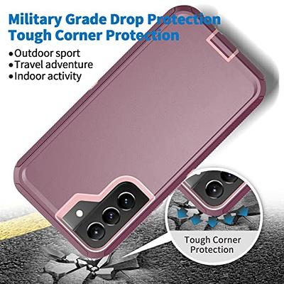 Anloes Case for Samsung Galaxy S21 fe 5G, S21 fe Phone case Heavy Duty  Shockproof Dustproof Rugged Defender Protective Bumper 3- Layer Cover for  Galaxy S21 fe Purple(Without Screen Protector) - Yahoo