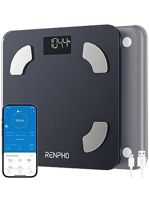 Wyze Smart Scale, Body Fat Digital WiFi Scale and Body Weight Composition  BMI Smart Scale, Heart Rate Monitor Tracker, Wireless Body Fat Percentage  Tracker, Analyze with Smartphone App, Black 