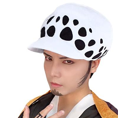  Trafalgar-Law Tattoo Cosplay set +4 pcs Earrings