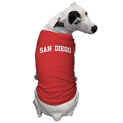 San Diego - Sports State City School Dog Shirt (Red, Medium) - Yahoo  Shopping