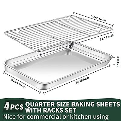 Circulon Bakeware 10 x 15 Baking Sheet Pan and Cooling Rack Set