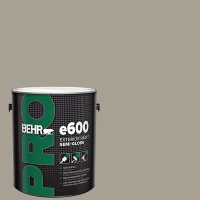 Behr Pro 5 Gal E600 White Semi-Gloss Acrylic Exterior Paint