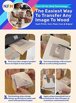 DIY Wood Transfer Paper 