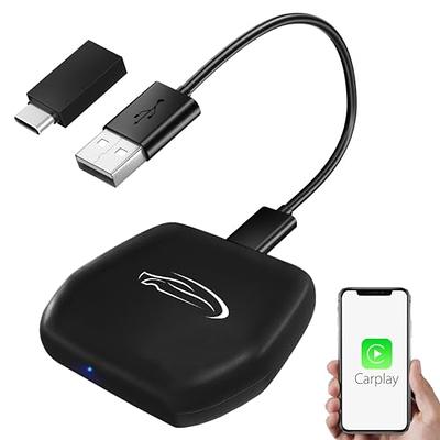 Wireless Carplay Dongle Adapter For iPhone 13 12 11 Converts Wired to  Wireless
