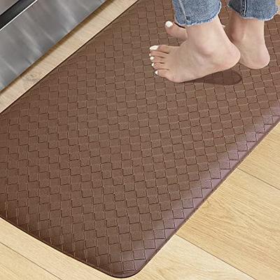 KitchenClouds Kitchen Mat Cushioned Anti Fatigue Kitchen Rug 17.3x60  Waterproof Non Slip Kitchen Rugs and Mats Standing Desk Mat Comfort Floor  Mats for Kitchen House Sink Office (Blue) - Yahoo Shopping