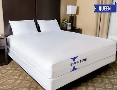 Utopia Bedding Zippered Mattress Encasement Queen - 100% Waterproof an