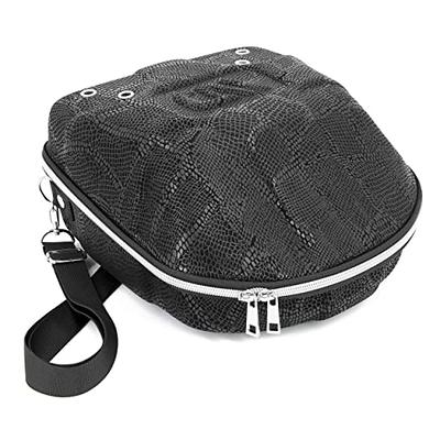 CASEMATIX Hat Travel Case for up to 4 Baseball Caps with Crush-Resistant  Hard Shell Outer, Adjustable Shoulder Strap and Comfortable Handle