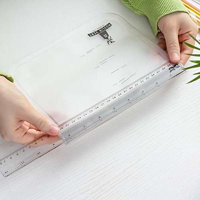 Mr. Pen- Ruler, 3Pack, Rulers, Ruler 12 Inch, Clear Ruler, Ruler for Drawing,  Ruler Set, 12 Inch Ruler, Clear Ruler 12 Inch, Rulers 12 Inch, Drawing  Ruler, Plastic Rulers, Ruler inches and Centimeters - Yahoo Shopping