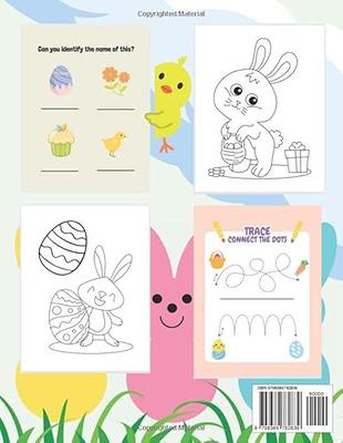 Little Hands Easter Coloring & Activity Book For Kids Ages 1 - 4