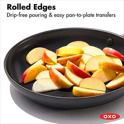 OXO Good Grips Pro 12 Frying Pan Skillet & Good Grips Pro 10 Frying Pan  Skille & Good Grips Pro 8 Frying Pan Skillet, 3-Layered German Engineered  Nonstick Coating - Yahoo Shopping