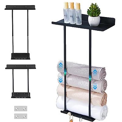 Lanoka Tiered Shelf with Towel Bar