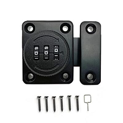 I-EASYDWW Cabinet Password Latch, Keyless Cabinet Lock, Cabinet Latch,  Combination Latch, Combination Lock, Easy to Install, Privacy Lock, for  One-Way Door, Cabinet, Drawer, etc, Red, 1 Pack - Yahoo Shopping