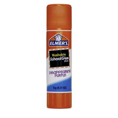 Elmer's E627 0.53 oz. Repositionable Washable School Glue Stick