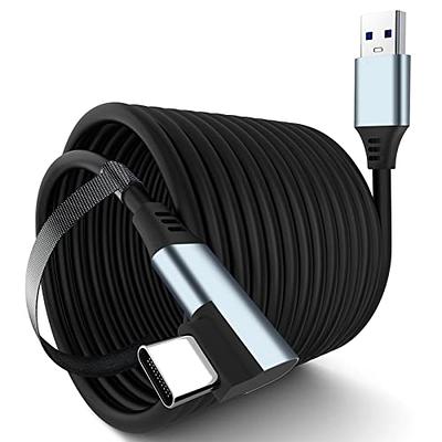  Meta Quest Link Cable - Virtual Reality Headset Cable for Quest  - 16FT (5M) - PC VR : Video Games