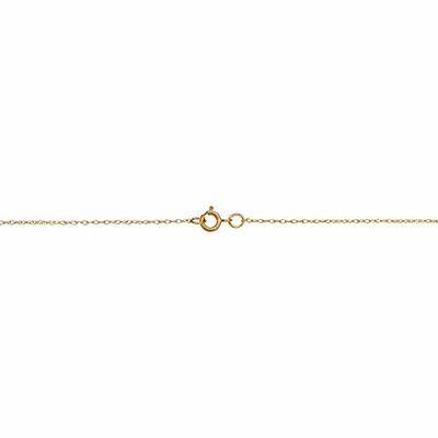 Kooljewelry Solid 14k Yellow Gold Filled Rope Chain Necklace (2.1 mm, 16  inch)