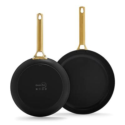 Nuwave nuwave healthy duralon blue ceramic nonstick coated cookware set,  diamond infused scratch-resistant, ptfe & pfoa free, oven s