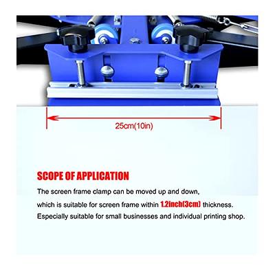 4 Color 1 Station Silk Screen Printing Machine T-shirt Press