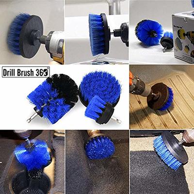 3pcs Drill Brushes Power Scrubber Cleaning Brush Grout Drill Brush Set Cleaning  Brushes Tool Kit Power Brush Drill Attachment Bathroom Surfaces Tub,  Shower, Floor, Kitchen, Car, Tile and Grout All Purpose Power