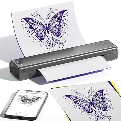 Glitreniee Tattoo Stencil Transfer Printer Portable Tattoo Stencil