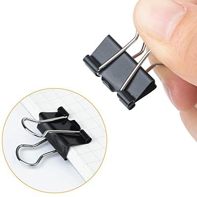 Metal Small Binder Clips Small for Paperwork,50 Pack 3/4 Inch Paper Clamps  Clips Office Supplies,Mini Black Office Clips - Yahoo Shopping