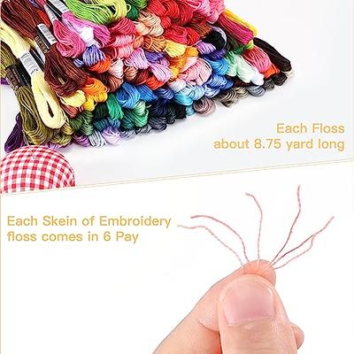Caydo Embroidery Floss 126 Skeins Embroidery Thread, Color Friendship Bracelet  String for Bracelet Making, Sewing Crafts - Yahoo Shopping