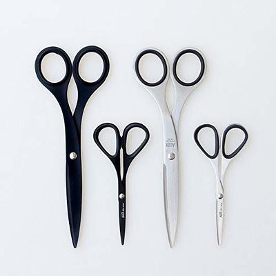 ALLEX Japanese Office Scissors for Desk, Small 5.3 All Purpose
