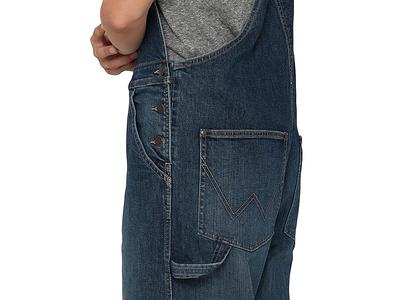 Carhartt Relaxed Fit Denim Striped Bib Overall