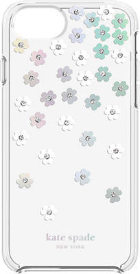 Kate Spade Protective Hardshell Case Scattered Flowers for iPhone SE2 2020  Cases