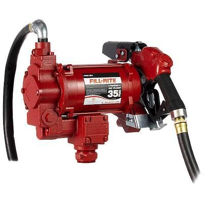 FILL-RITE FR310VB Fuel Transfer Pump, 115/230VAC, 35 GPM, 3/4 HP