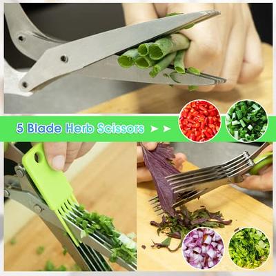 Scallion Slicer Six Blade Scallion Cutter Chopper Shredder Kitchen