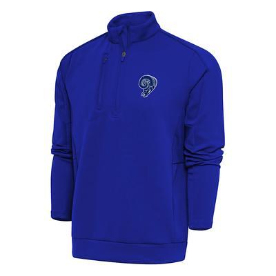 Men's Royal Los Angeles Rams Big & Tall Quarter-Zip Top - Yahoo Shopping