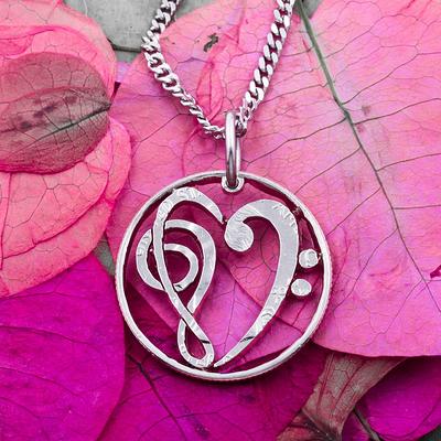 Chain Of Treble Clefs Bracelet at The Music Stand