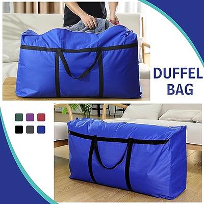 Windyun 6 Pieces 120 l Heavy Duty Large Moving Bags with Zipper