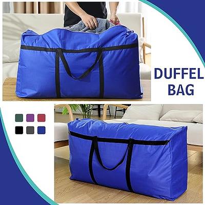 Large Clothes Storage Bag, Zipper Clothes Organizer With Handle, Space  Saver Containers For Bedding - Temu