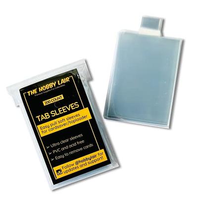 Trading Card Sleeves Hard Plastic Clear Case Holder 200 Baseball Cards  Topload!!