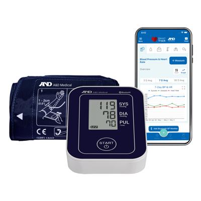 Equate 8000 Series Premium Upper Arm Cuff Blood Pressure Monitor. Equipped  with Bluetooth wireless technology. 