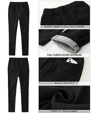 GRAPENT Womens Work Pants Thermal Pants Women Ladies Pants High Waisted Work  Pants for Women Warm Jeans for Women Winter Womans Clothing Color True Black  Small Size 4 Size 6 - Yahoo Shopping