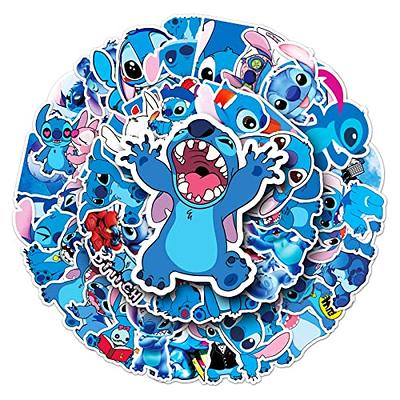 Girl's Blue Aesthetic Stickers Waterproof Cute Stickers 50 PCS Water Bottle  Laptop Phone Stickers for Teens Kids