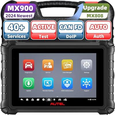 Autel MK808BT PRO Car Diagnostic Tool Autel New Upgrade OBD2 Scanner with  Active Test Reset Service All System DiagnostiC