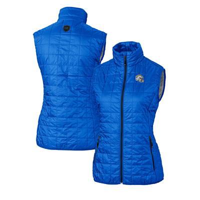 Las Vegas Raiders Cutter & Buck Rainier PrimaLoft Mens Big and Tall Eco Insulated Full Zip Puffer Vest