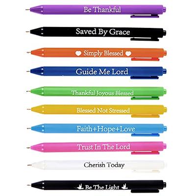 Colorful Sweary Fuck Pens Cussing Pen Gift Set - 5 Gel Pens