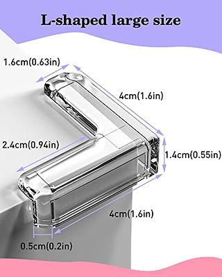 Corner Protector Baby Proofing,12 Pack Large Clear Corner Protectors  Furniture Corner Guard & Edge Safety Bumpers Table Corner Protectors for  Baby