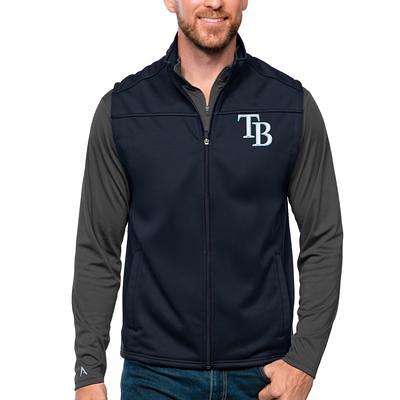 Tampa Bay Rays Antigua Women's Cooperstown Victory Crewneck Pullover  Sweatshirt - Black