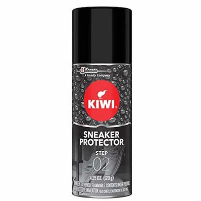 KIWI Sneaker Protector 4.25 oz - Stain Repellent and Waterproof Spray for  All Shoe Materials and Colors. Step 2 of The 3-Step Sneaker Care System (1  Aerosol Spray Can) - Yahoo Shopping