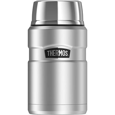 Thermos Stainless King Vacuum Insulated Stainless Steel Drink Bottle, 24oz,  Matte Army Green 