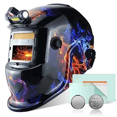 Auto Darkening True Color Large Viewing Screen Welding Helmet for  Weld/Grind/Cut