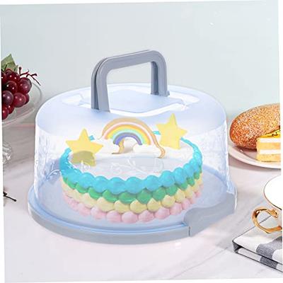 NAMOARLY 1Pc cake box cake carrier with handle muffin carrying